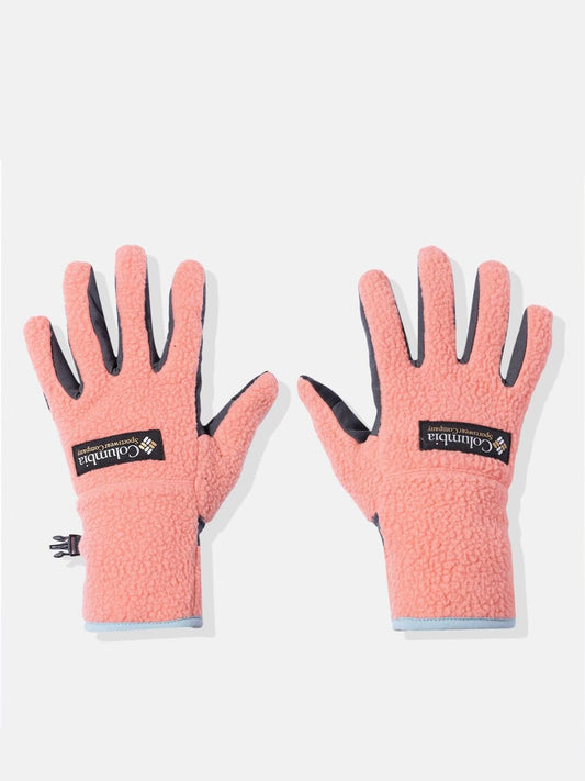 Columbia Women Orange Wo Helvetia Sherpa Glove