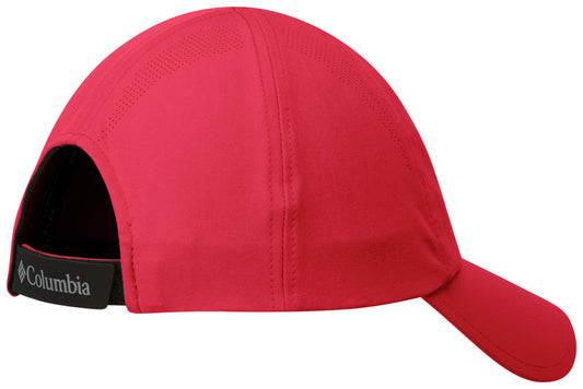 Columbia Women Red W Silver Ridge Ball Cap