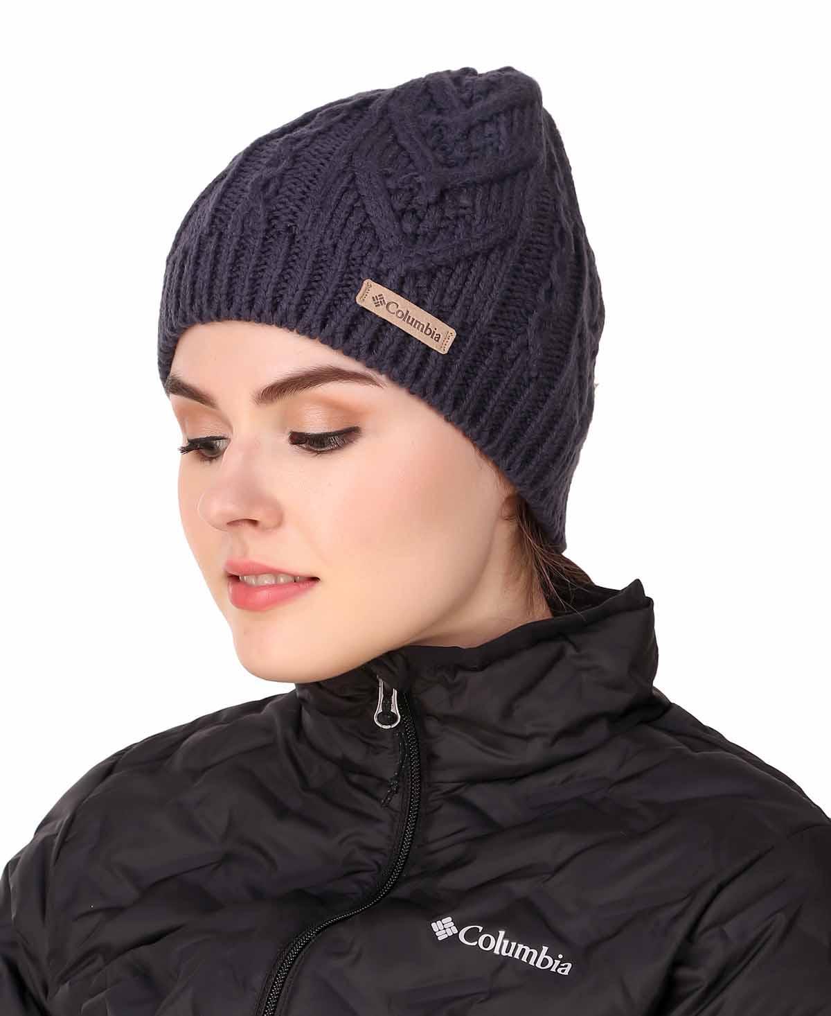 Columbia Unisex Purple Parallel Peak II Beanie