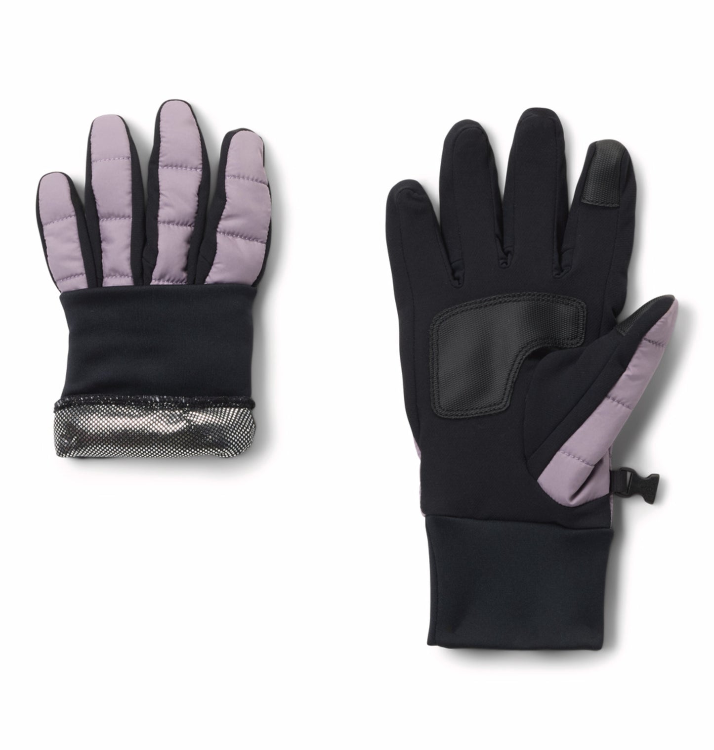 Columbia Women Purple Omni-Heat Reflective W Powder Lite II Gloves