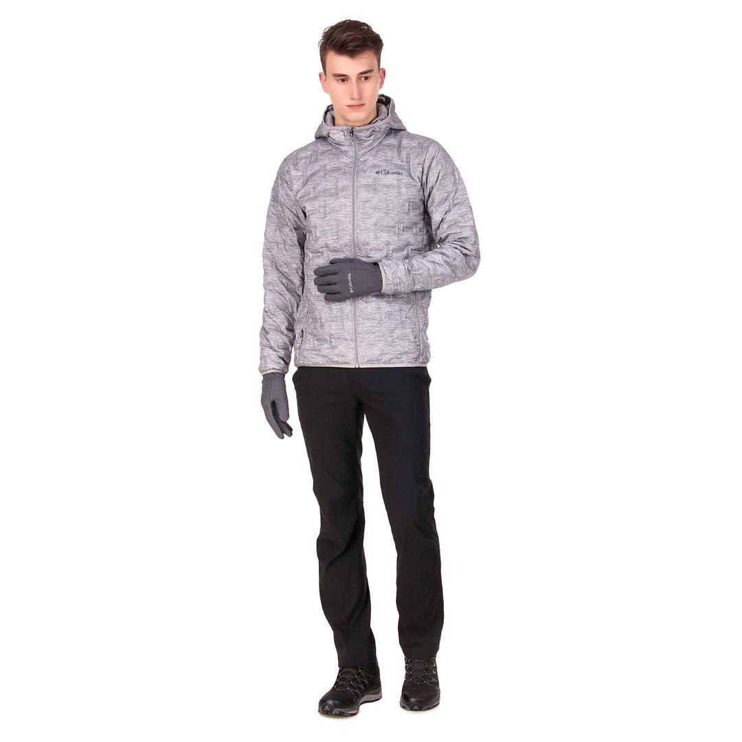 Columbia Men Grey M Ascender Softshell Glove