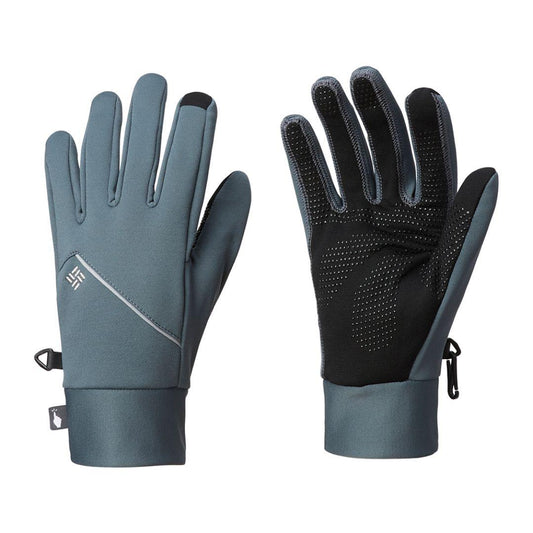 Columbia Men Grey M Trail Summit Running Glove
