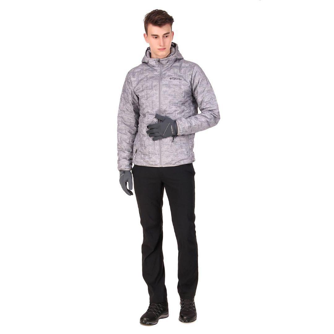 Columbia Men Grey M Trail Summit Running Glove