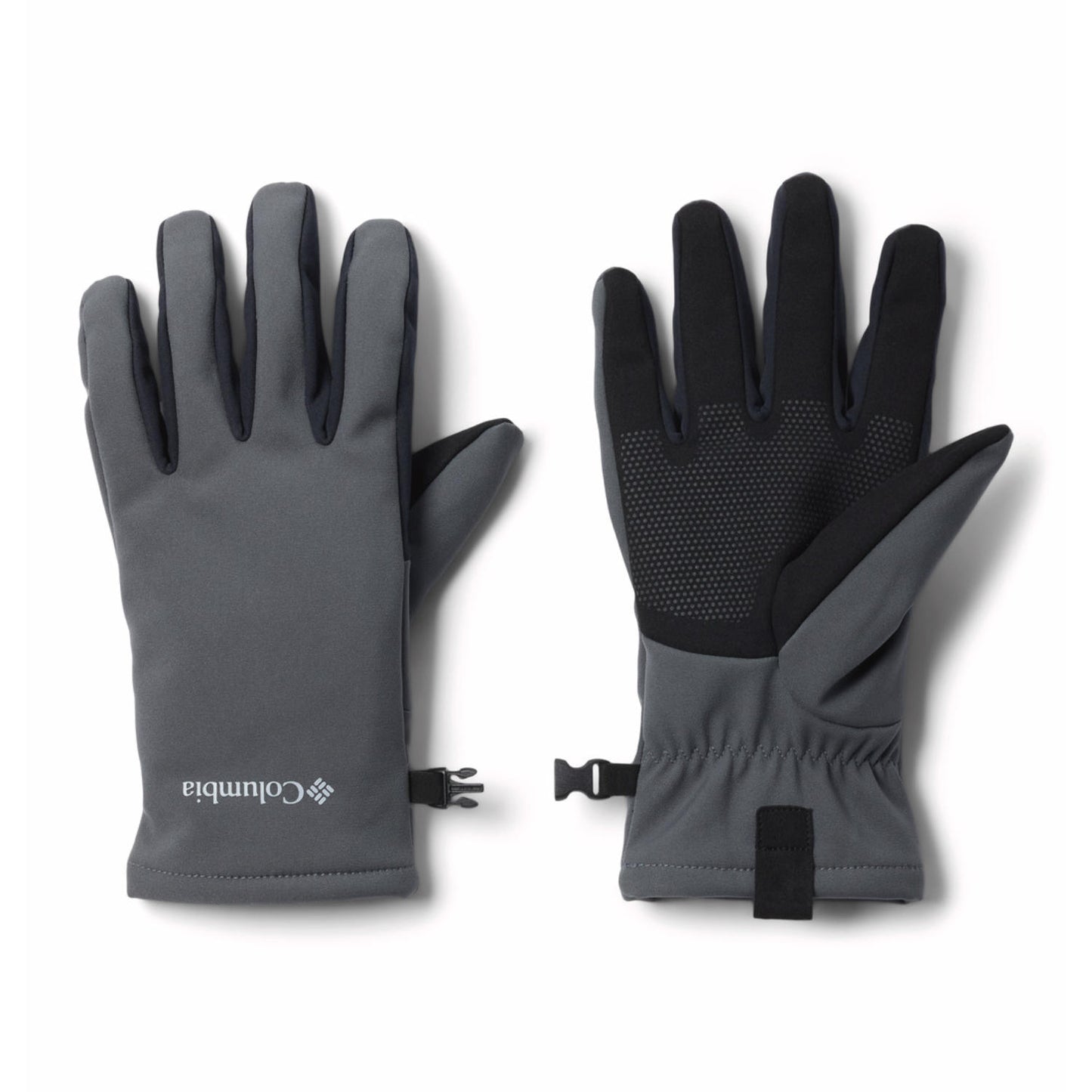 Columbia Men Grey M Ascender III Softshell Glove