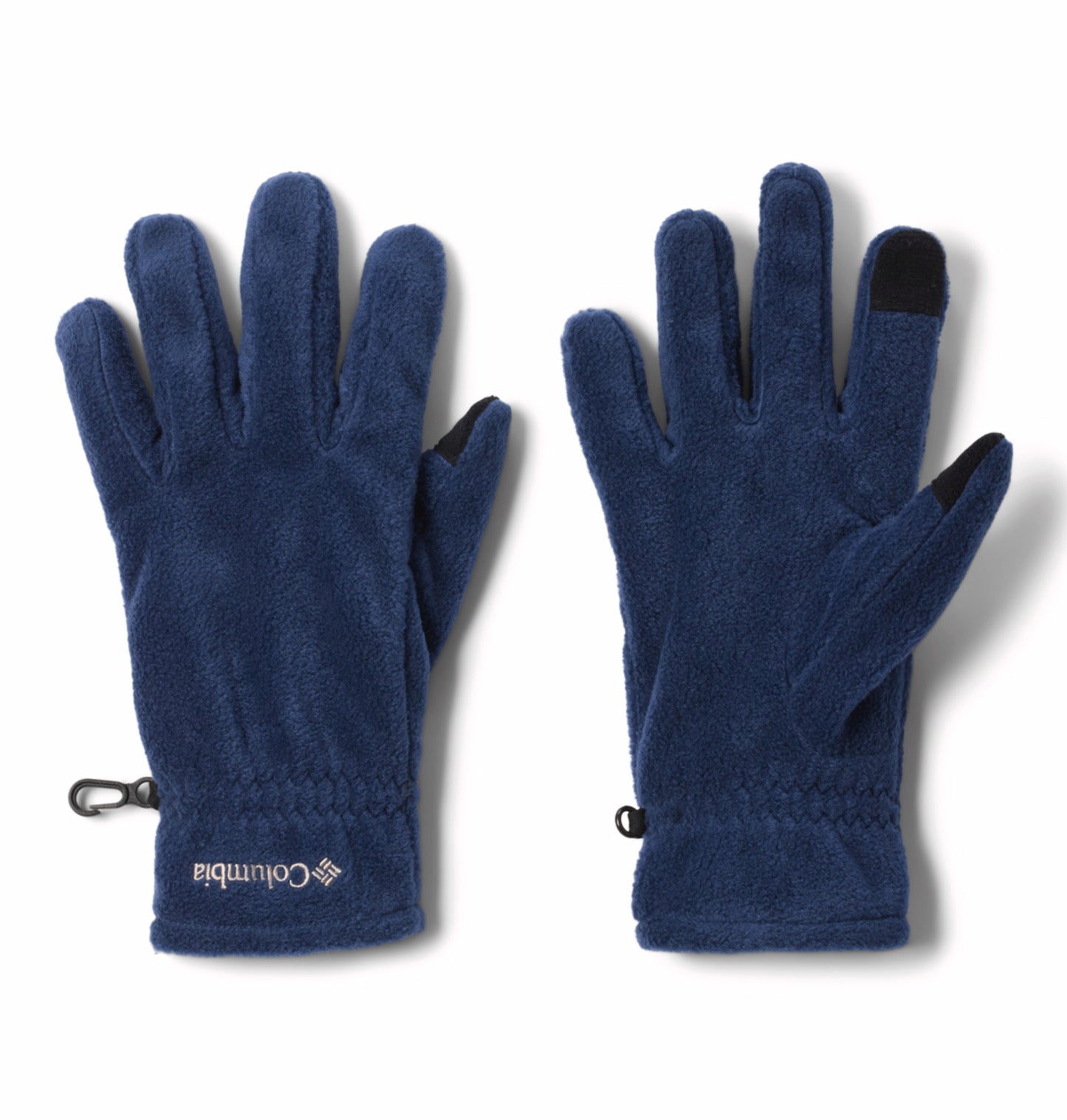 Columbia Men Navy Blue M Steens Mountain II Fleece Gloves