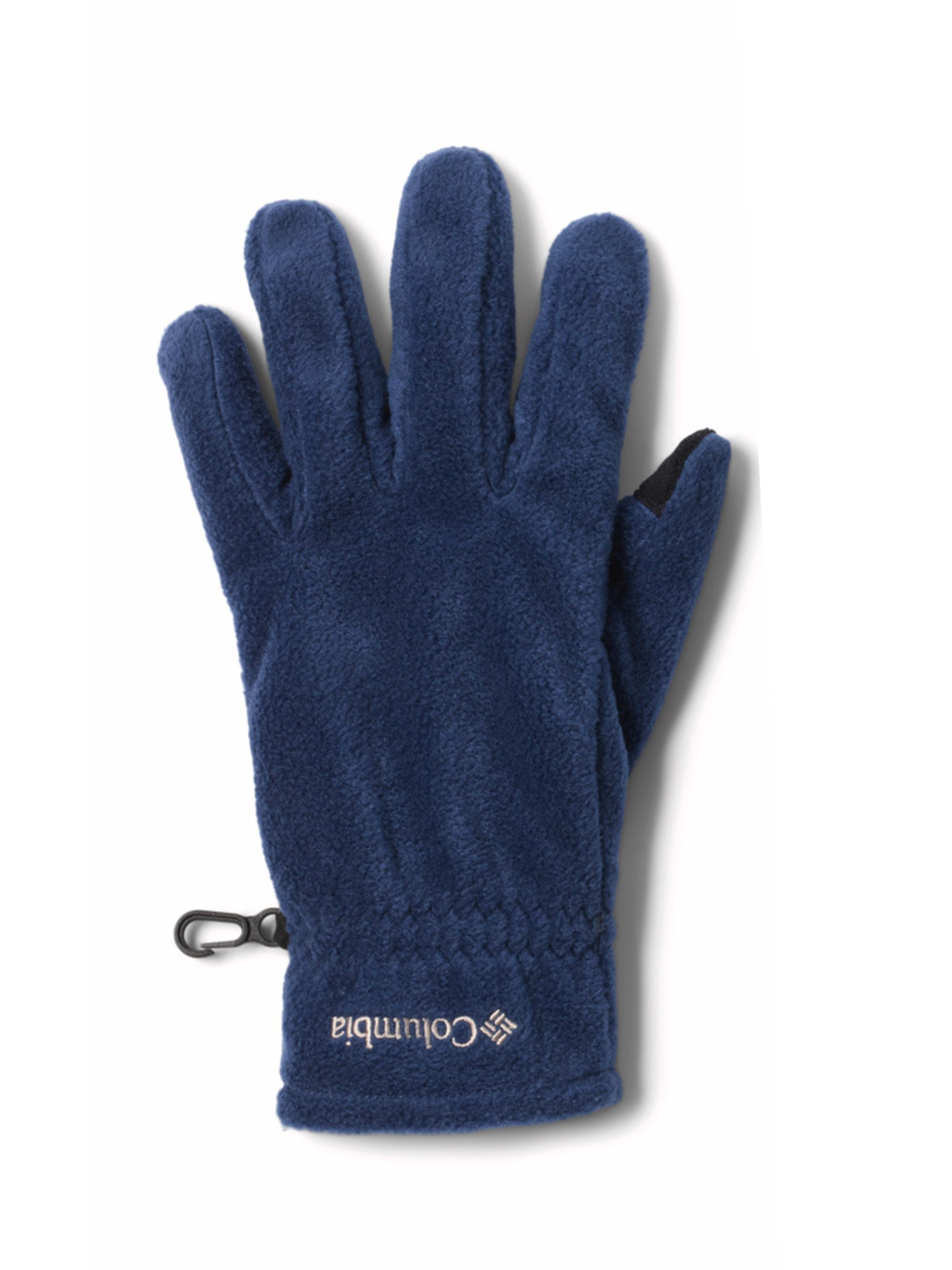 Columbia Mens Navy Blue M Steens Mountain II Fleece Gloves