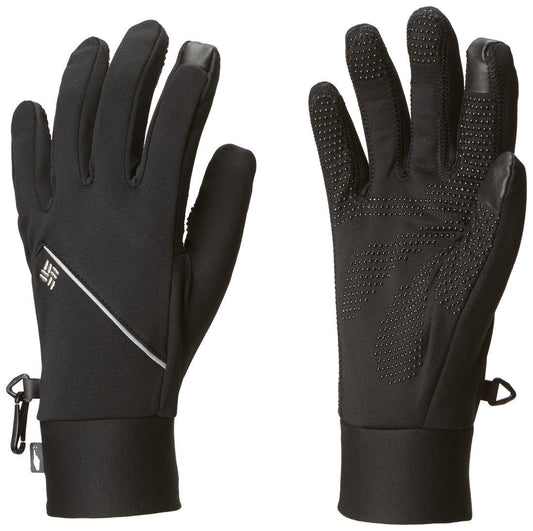 Columbia Men Black M Trail Summit Running Glove