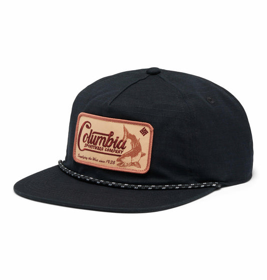 Columbia Unisex Black Ratchet Strap Snap Back