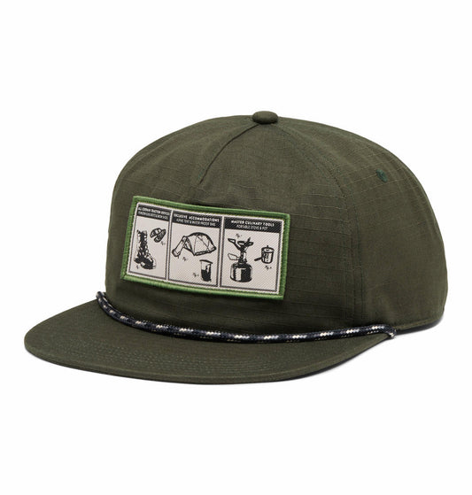 Columbia Unisex Green Ratchet Strap Snap Back