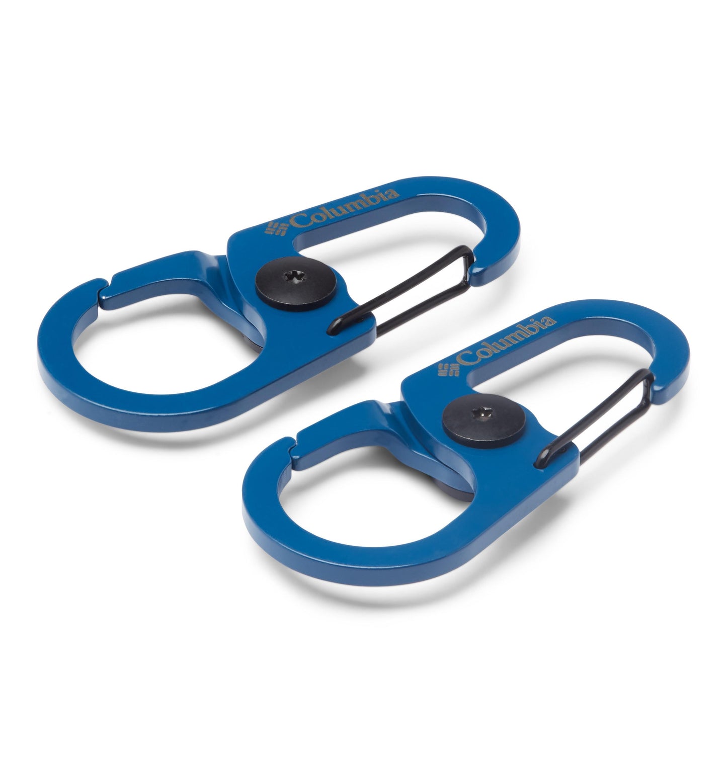 Columbia Unisex Blue Dual Clip Carabiner 2 Pack