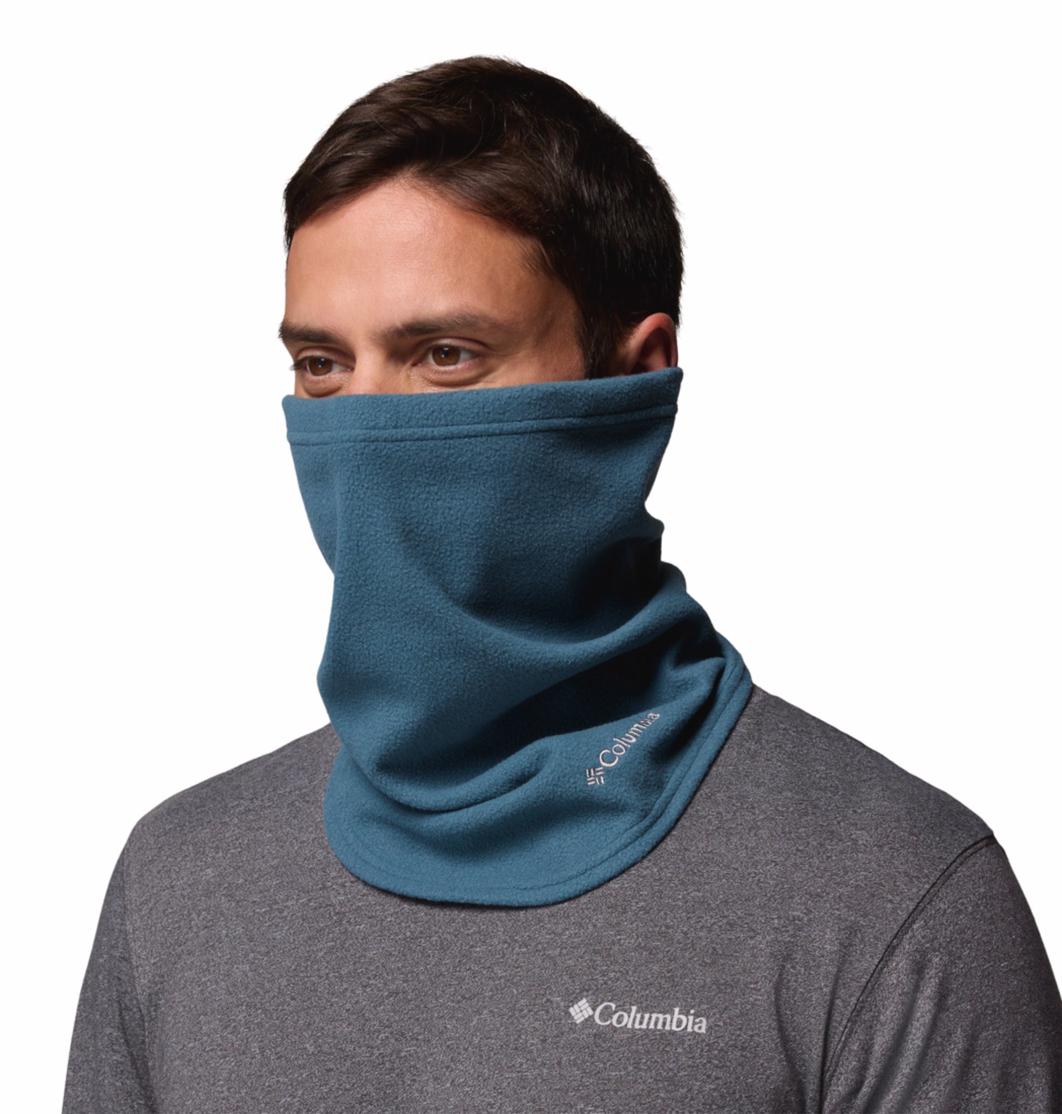Columbia Unisex Teal OmniHeat Reflective Trail Shaker Neck Gaiter