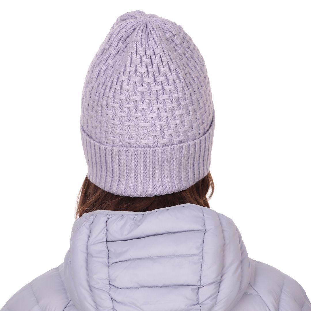 Columbia Unisex Purple Hideaway Haven Cabled Beanie