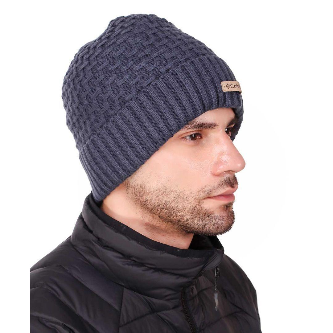 Columbia Unisex Purple Hideaway Haven Cabled Beanie
