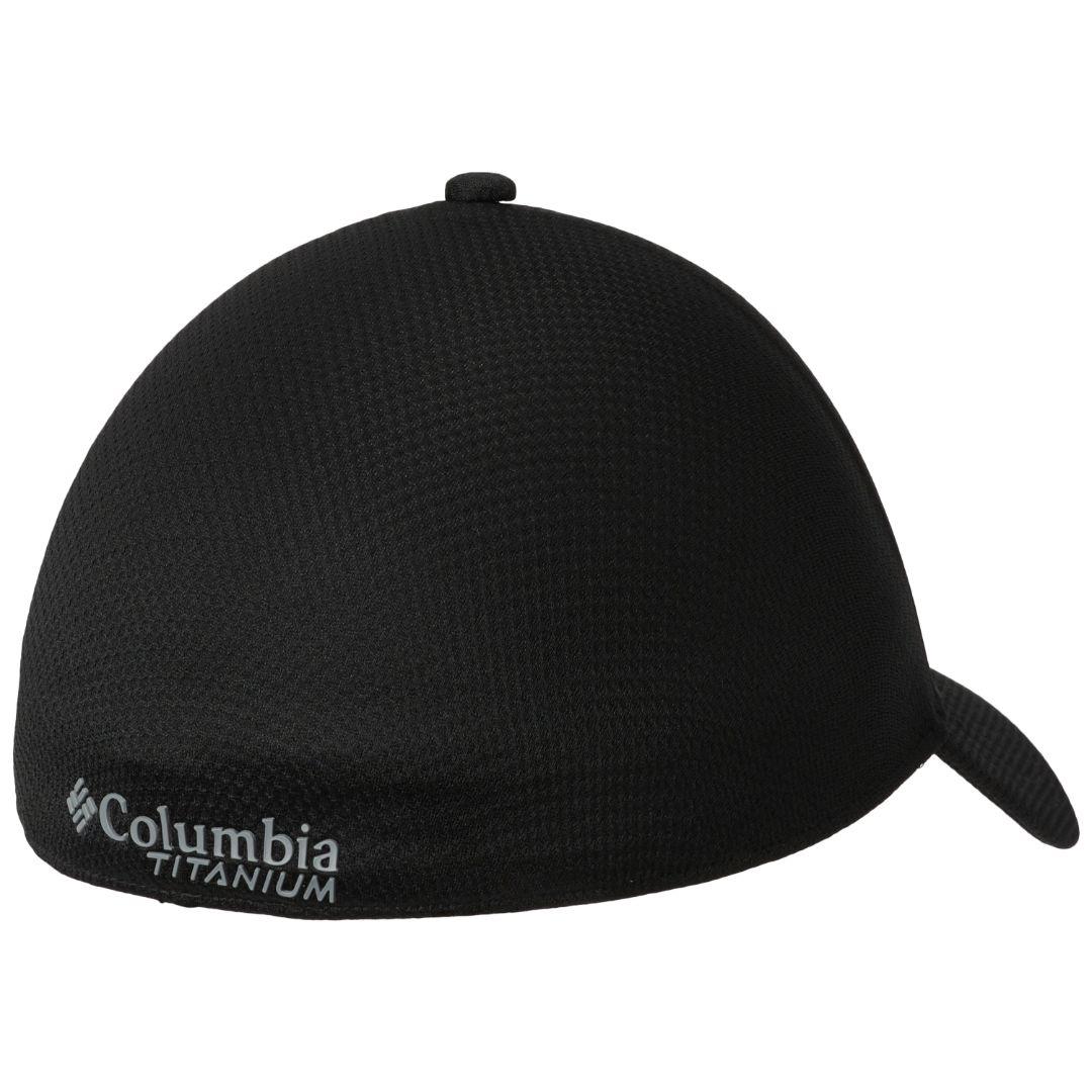 Columbia Unisex Black Titanium Ball Cap (Sun Protection)