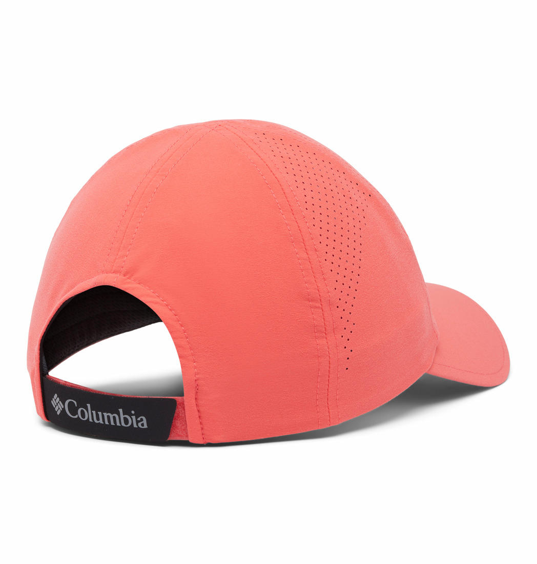 Columbia Unisex Red Silver Ridge III Ball Cap (Sun Protection)