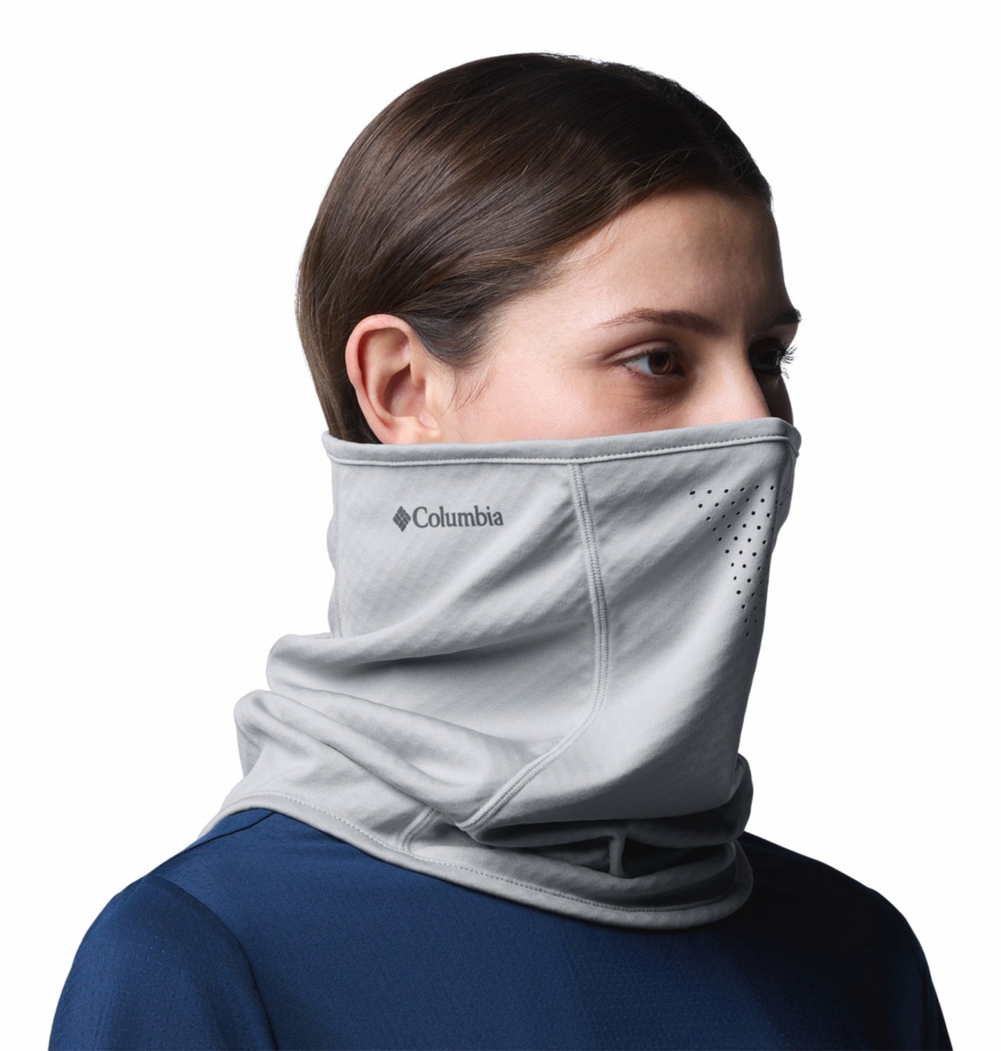 Columbia Unisex Grey Omni-Freeze Freezer Zero II Neck Gaiter