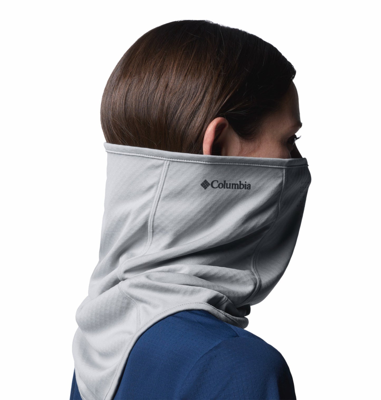 Columbia Unisex Grey Omni-Freeze Freezer Zero II Neck Gaiter