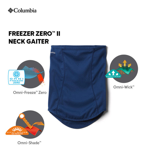 Columbia Unisex Blue Freezer Zero II Neck Gaiter