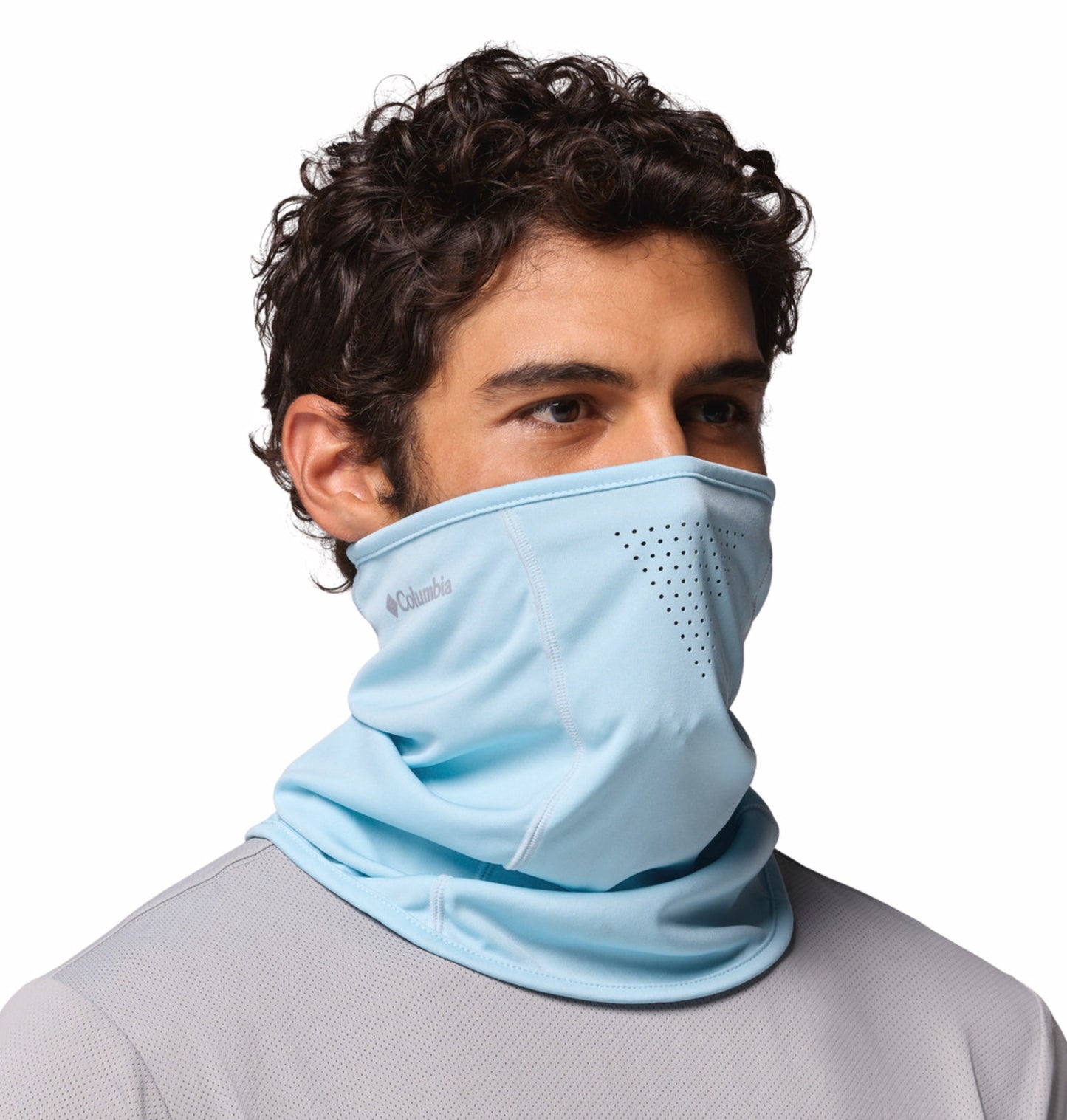 Columbia Unisex Blue Omni-Freeze Freezer Zero II Neck Gaiter
