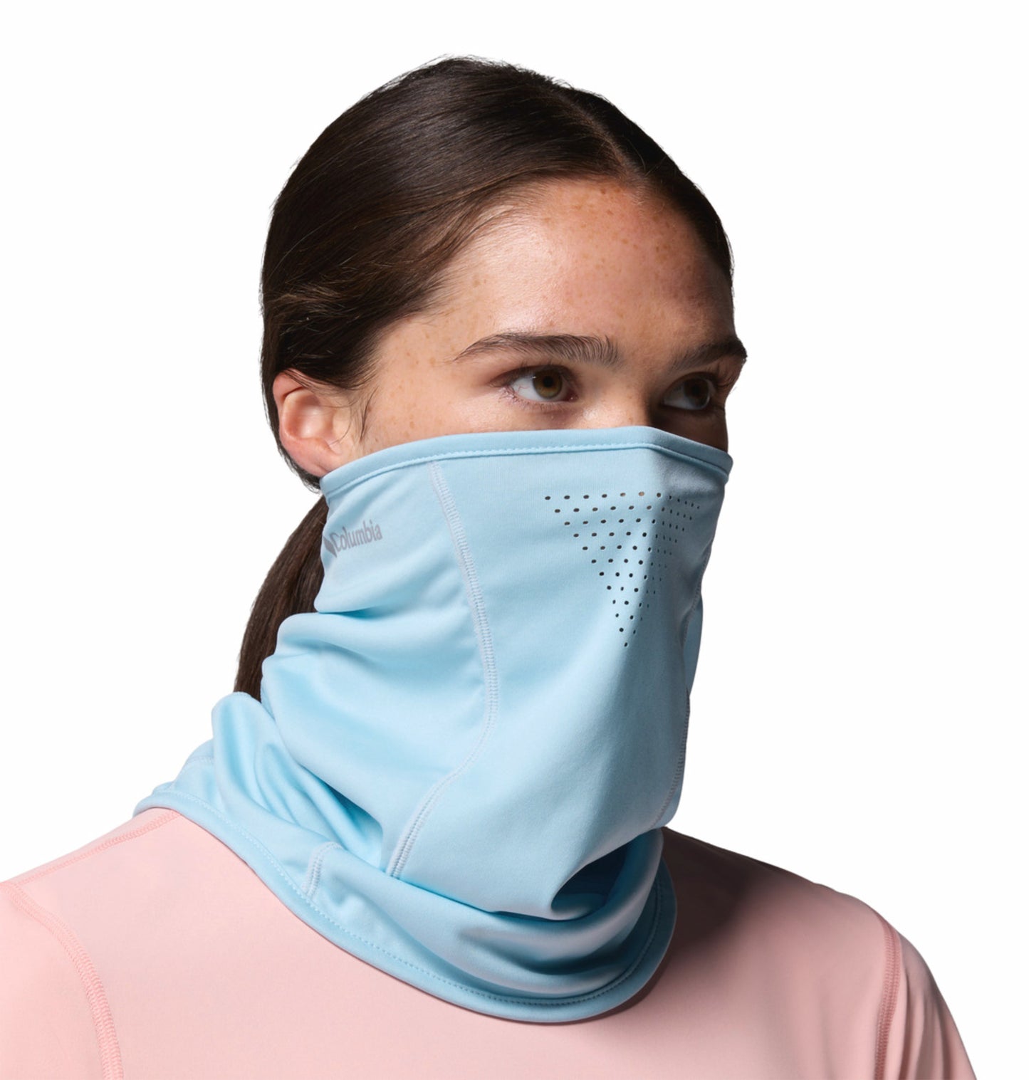 Columbia Unisex Blue Omni-Freeze Freezer Zero II Neck Gaiter