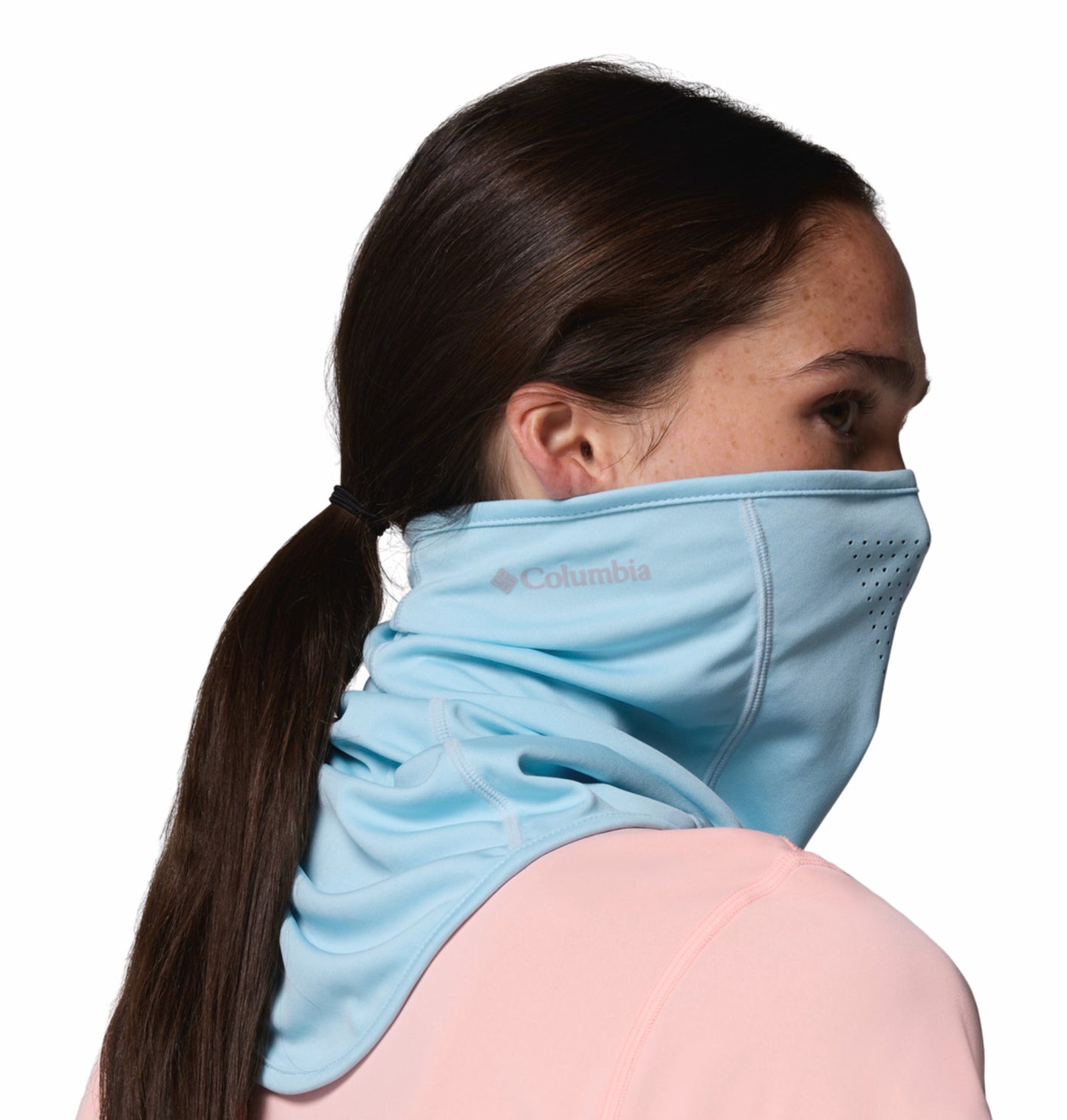 Columbia Unisex Blue Omni-Freeze Freezer Zero II Neck Gaiter