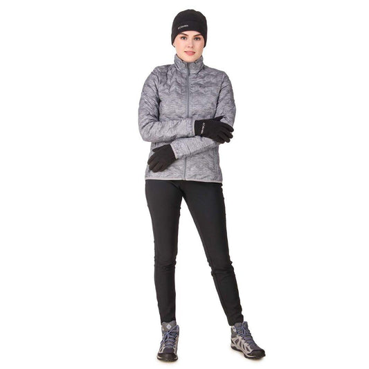 Columbia Unisex Black Fast Trek Hat and Glove Set