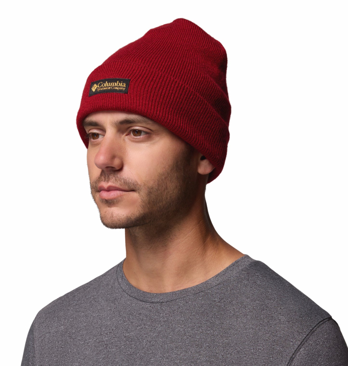 Columbia Unisex Maroon  City Trek Heavyweight Beanie