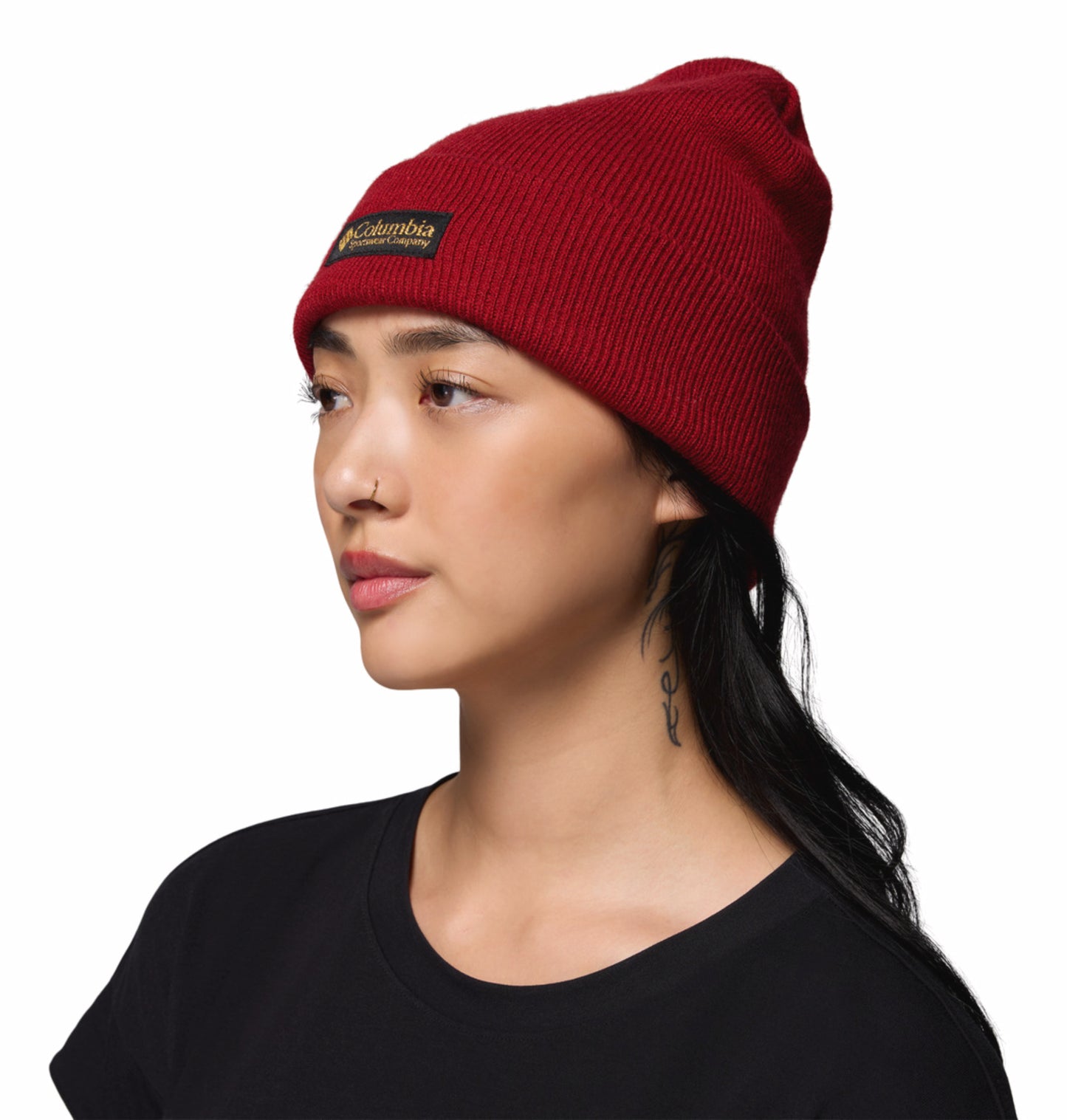 Columbia Unisex Maroon  City Trek Heavyweight Beanie