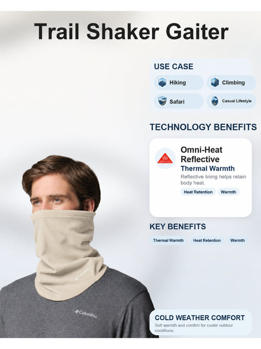 Columbia Unisex White Fast Trek II Gaiter