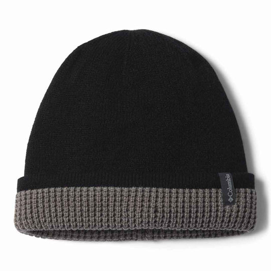 Columbia Unisex Black City Trek Reversible Beanie