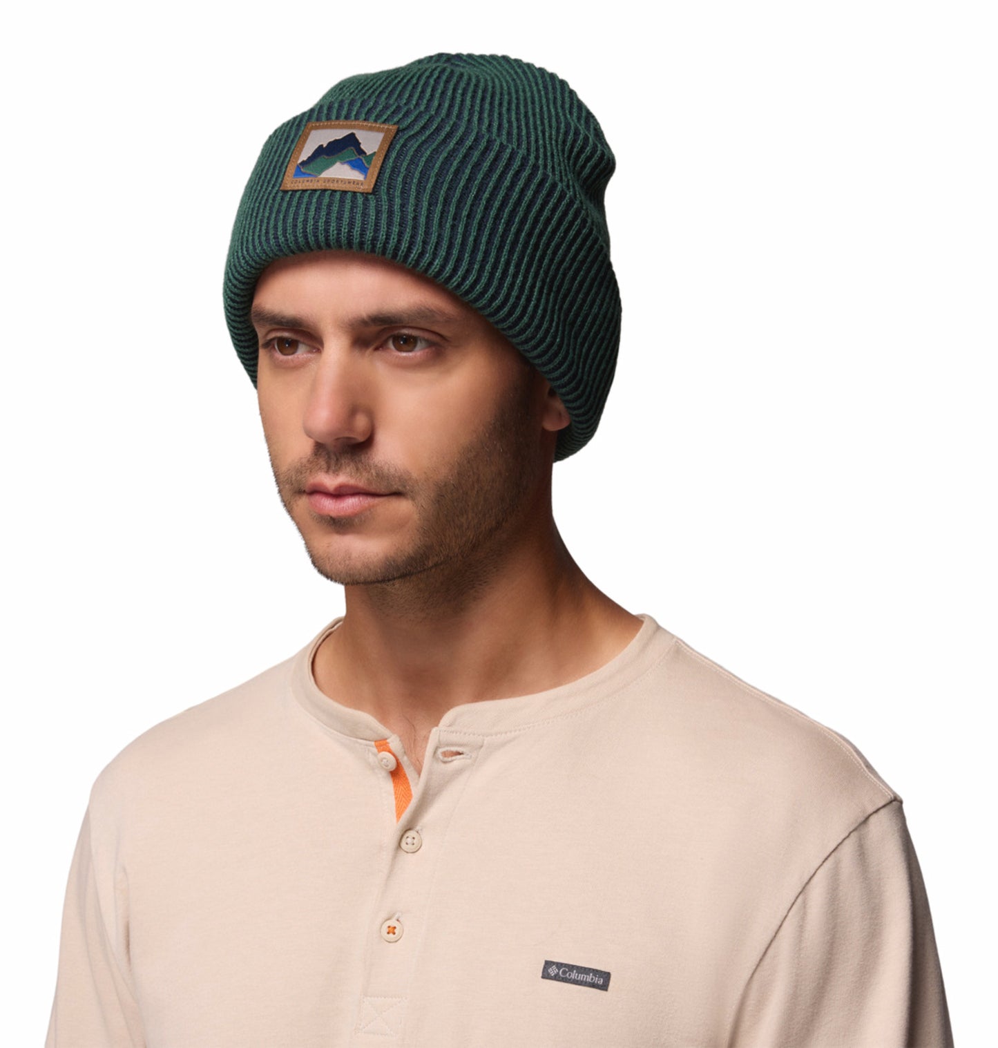 Columbia Unisex Green Provisions Cuffed Beanie
