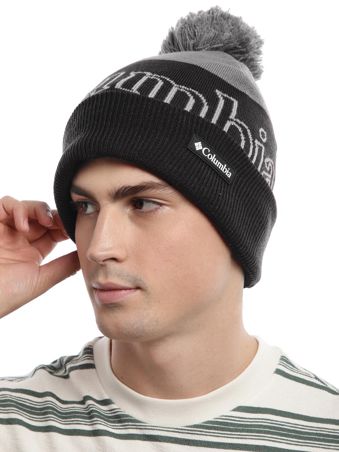 Columbia Unisex Grey Polar Powder II Beanie