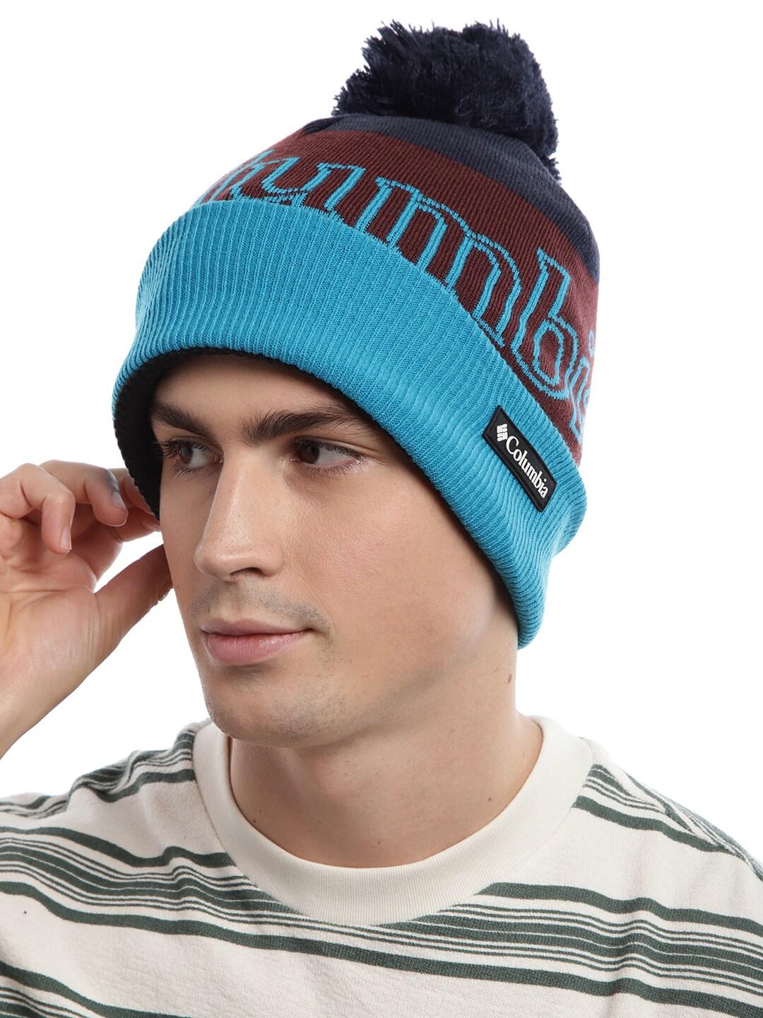 Columbia Unisex Blue Polar Powder II Beanie