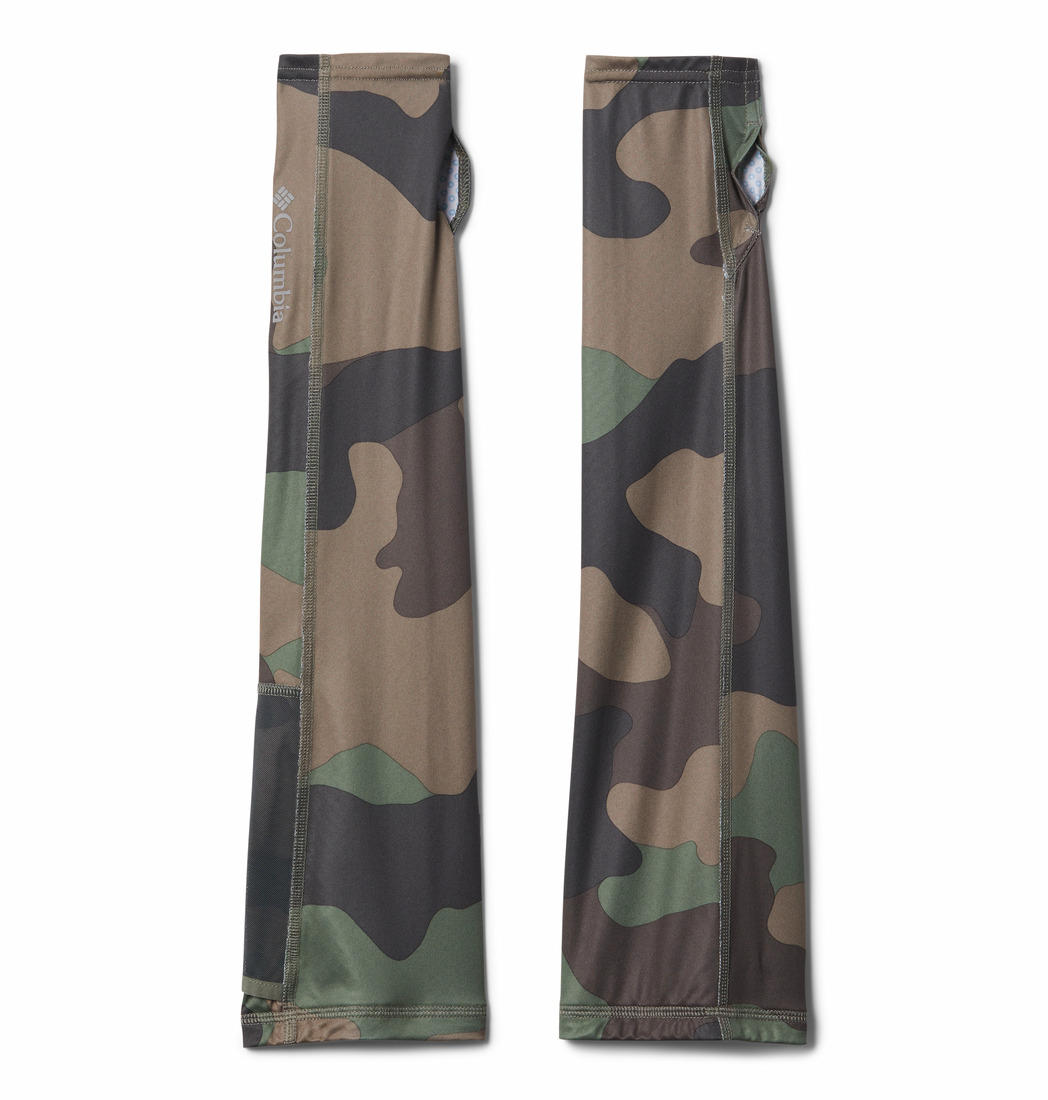 Columbia Unisex Green Freezer Zero II Arm Sleeves (Sun Protection)