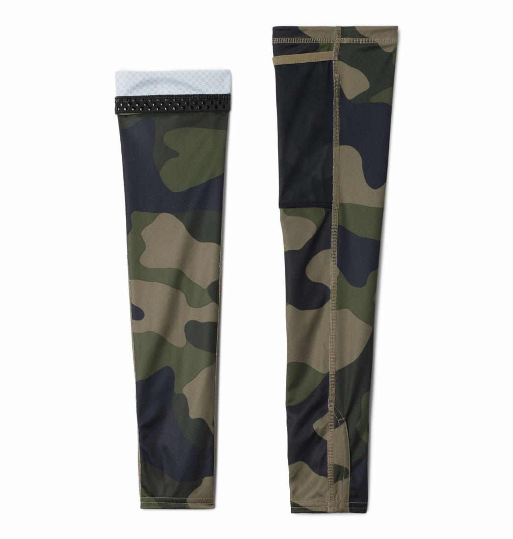 Columbia Unisex Green Freezer Zero II Arm Sleeves (Sun Protection)