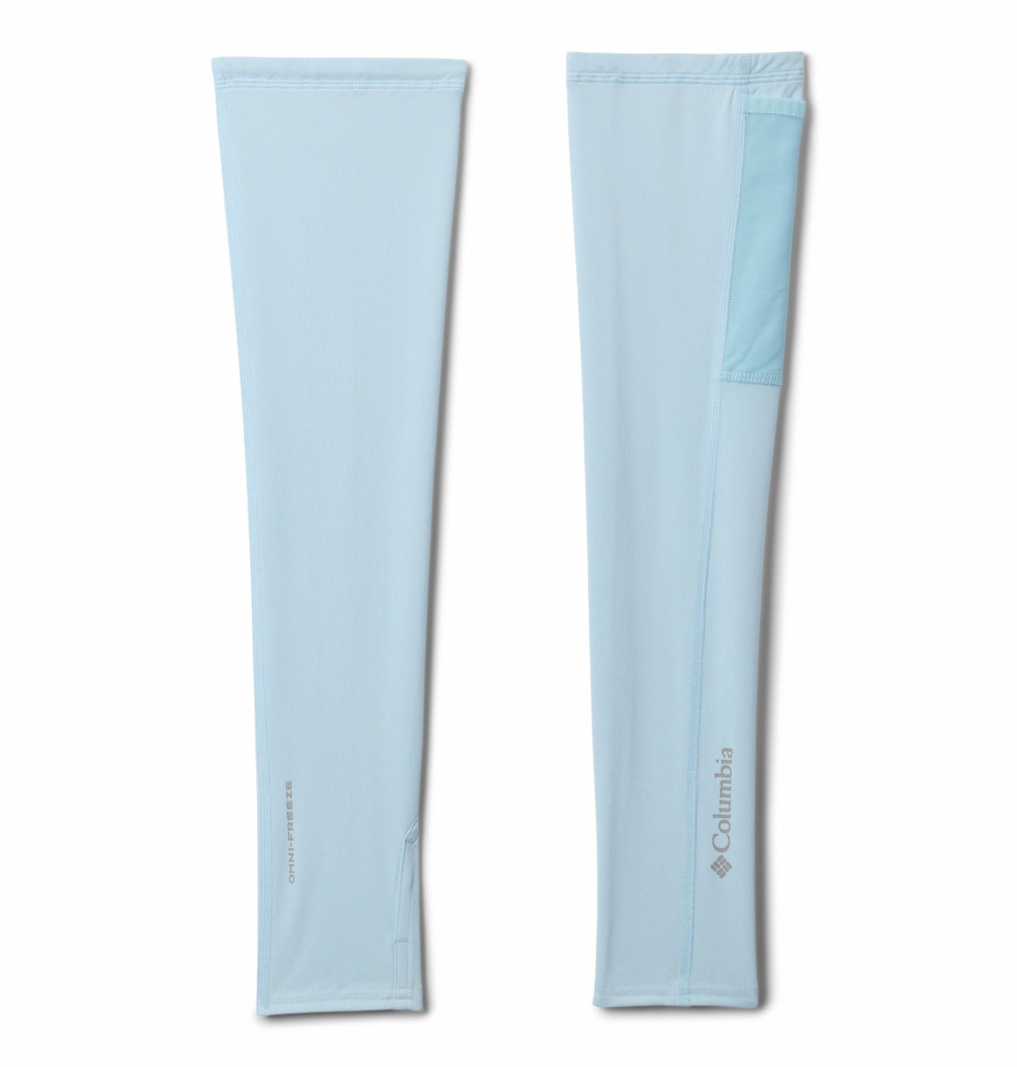 Columbia Unisex Blue Omni-Freeze Freezer Zero II Cooling Arm Sleeves