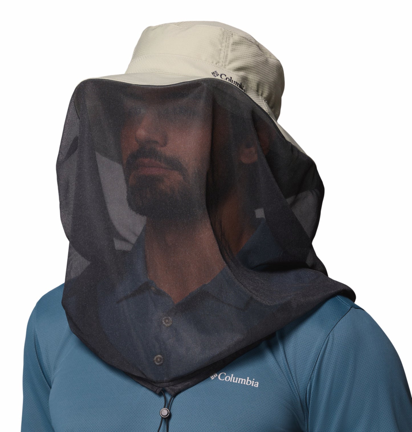 Columbia Unisex Beige Omni-Shade No See Um Mesh Booney Hat