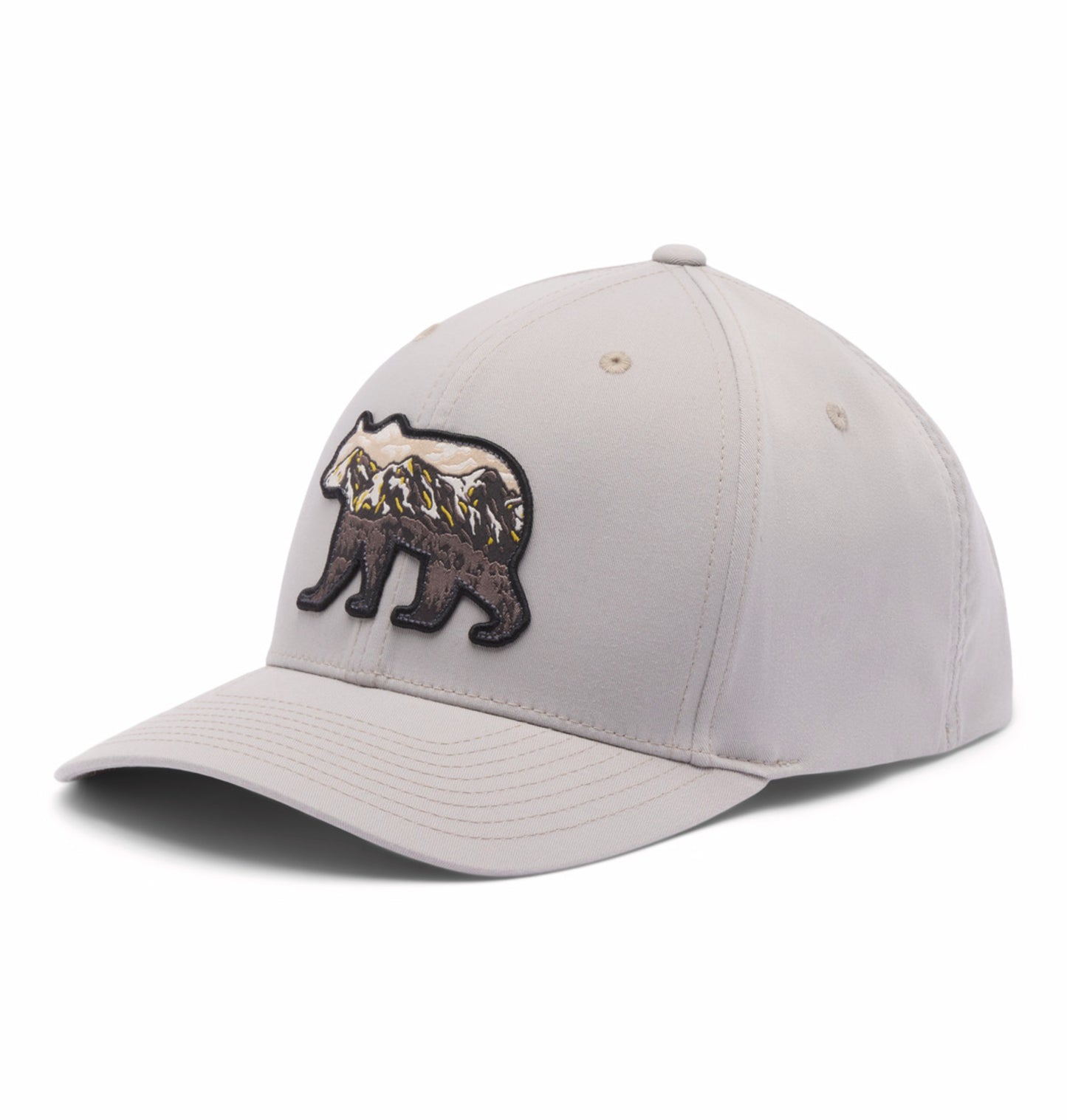 Columbia Unisex Light Grey Lost Lager 3D Stretch Snap Back Cap