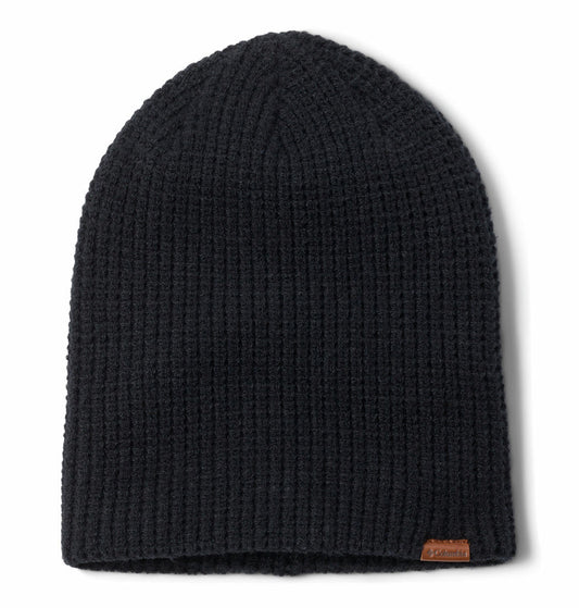 Columbia Unisex Black Landroamer Waffle Beanie