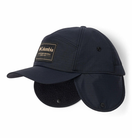Columbia Unisex Black Landroamer Ear Flap Cap