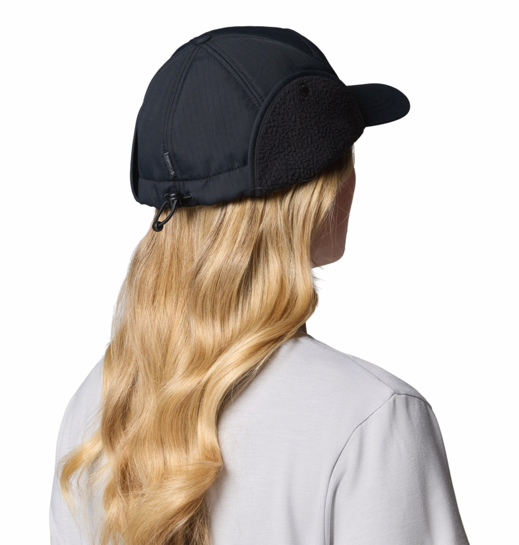 Columbia Unisex Black Omni-Shield Landroamer Ear Flap Cap