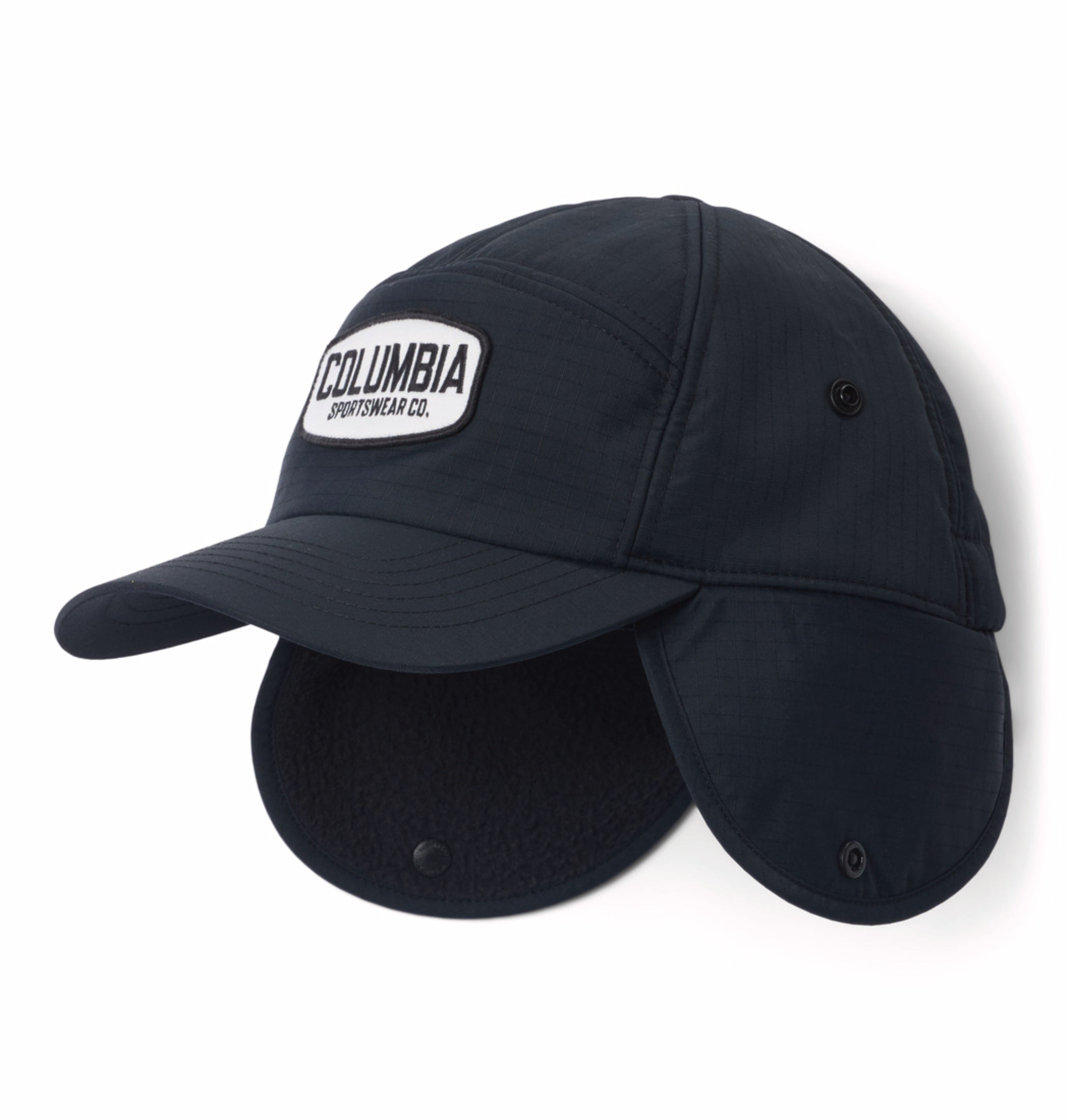 Columbia Unisex Black Omni-Shield Landroamer Ear Flap Cap