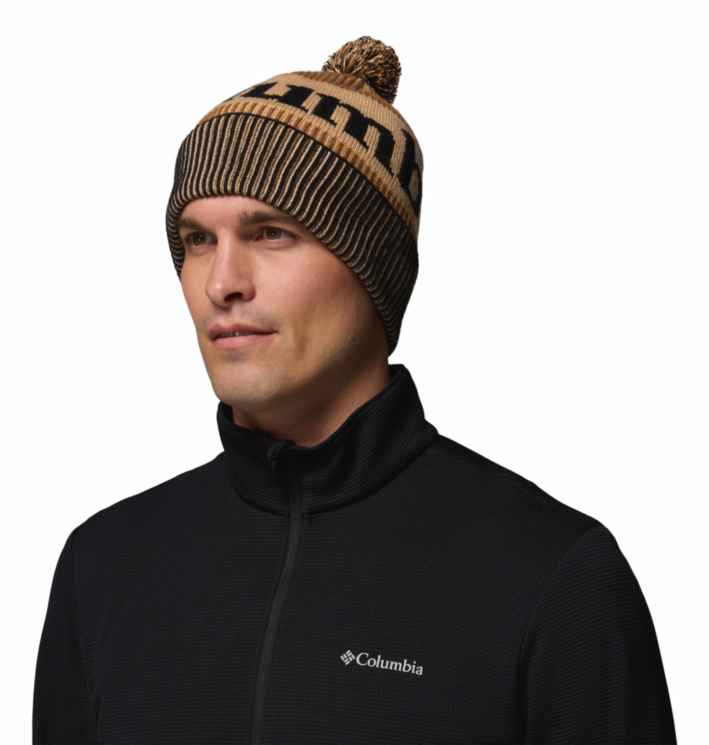 Columbia Unisex Black Omni-Heat Inifnity Polar Powder III Beanie