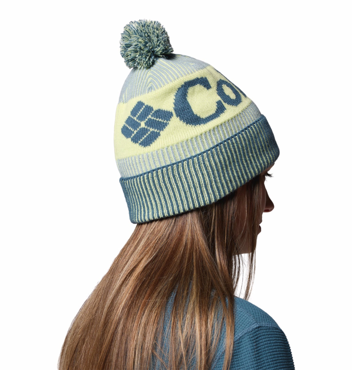 Columbia Unisex Blue Omni-Heat Inifnity Polar Powder III Beanie