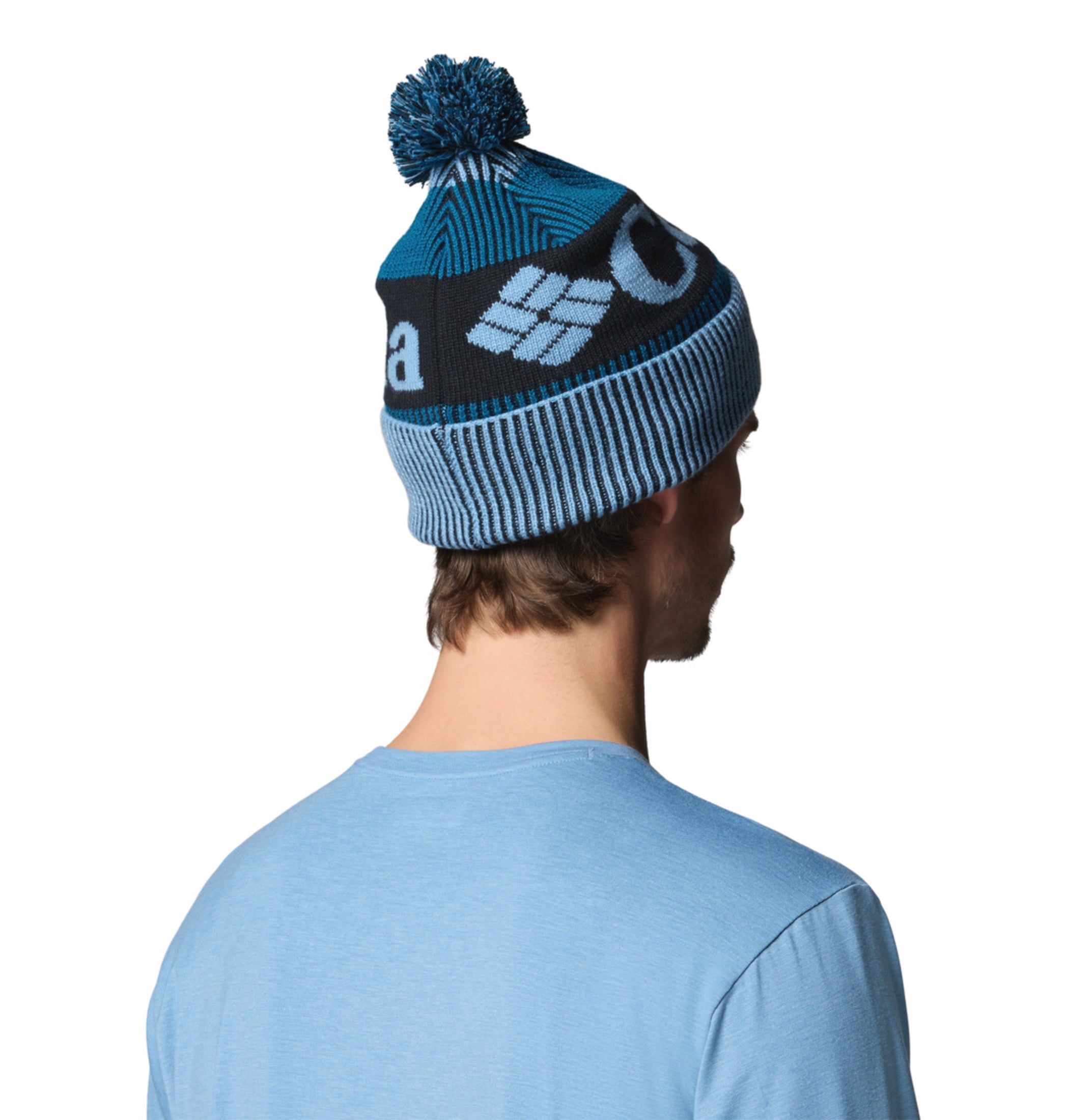 Columbia Unisex Blue Omni-Heat Infinity Polar Powder III Beanie