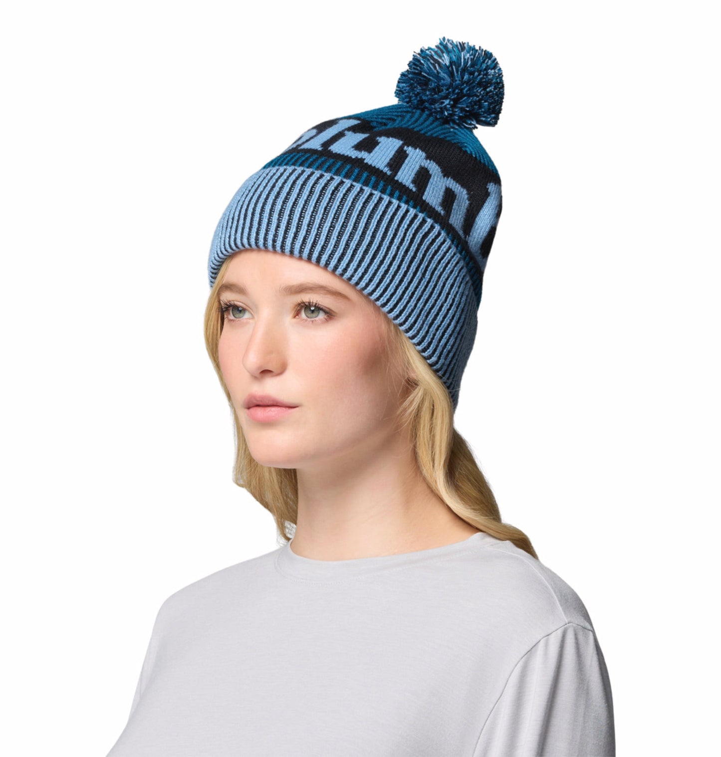 Columbia Unisex Blue Omni-Heat Infinity Polar Powder III Beanie