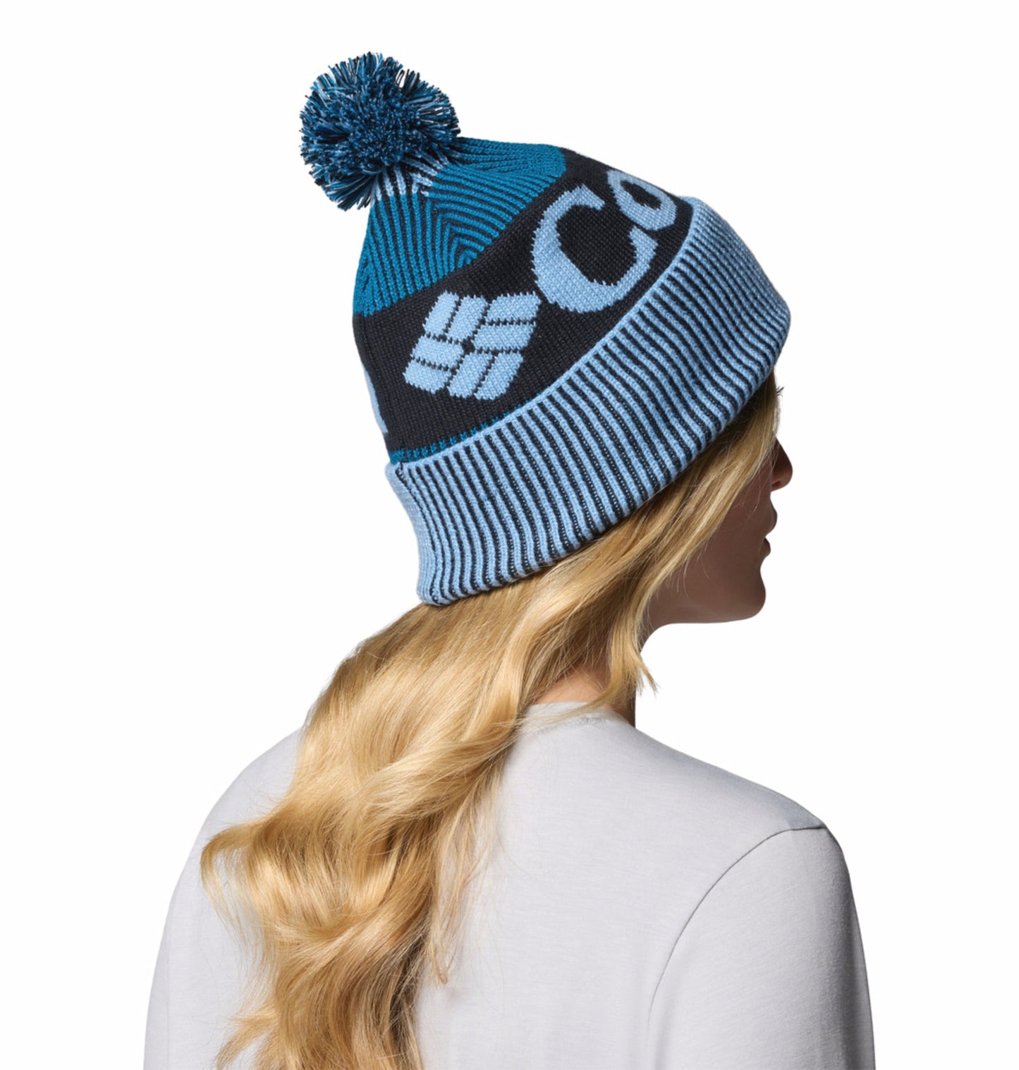 Columbia Unisex Blue Omni-Heat Infinity Polar Powder III Beanie