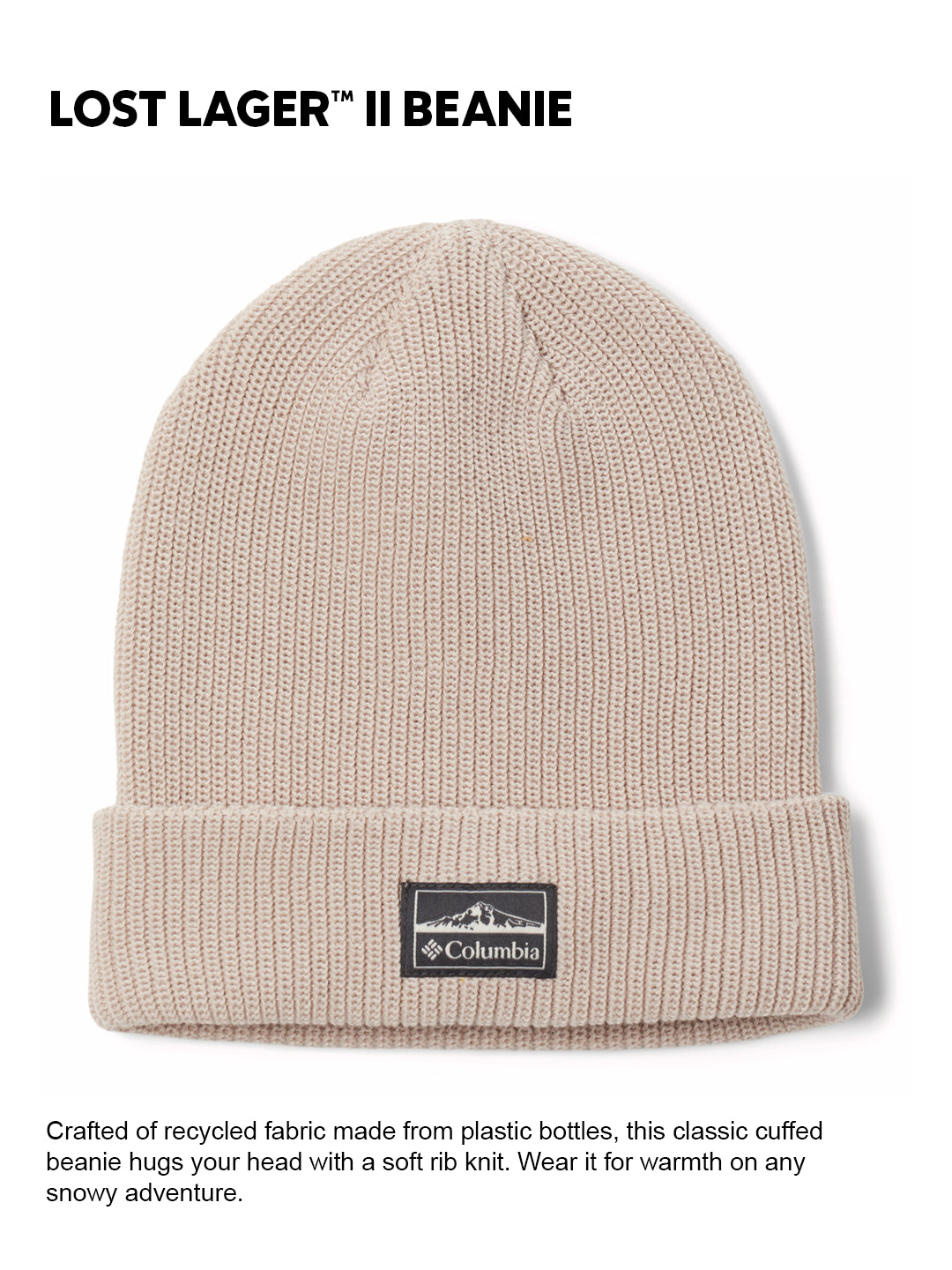 Columbia Unisex Beige  Lost Lager II Beanie