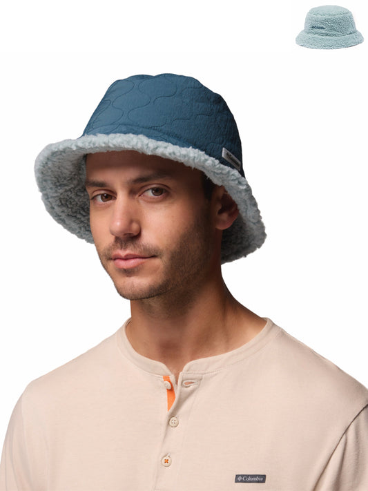 Columbia Unisex Blue Omni-Shield Winter Pass II Reversible Bucket Hat