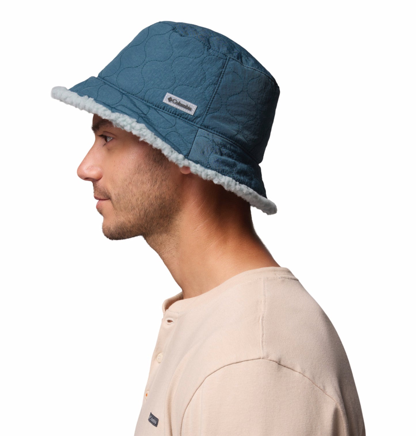 Columbia Unisex Teal OmniShield Winter Pass II Reversible Bucket Hat